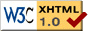 Valid XHTML 1.0!