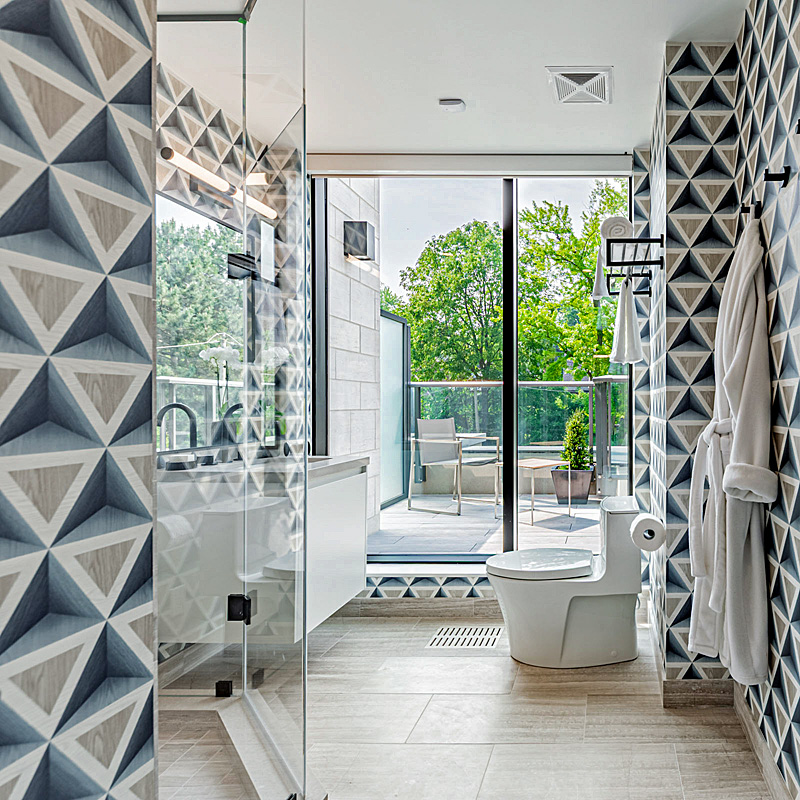 Geo Glam Bath