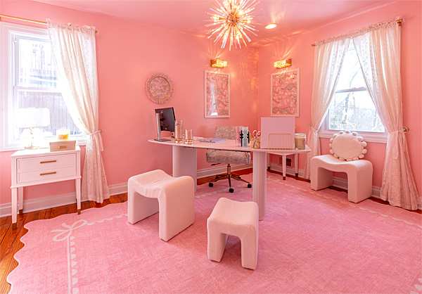Little Pink Office, view 4